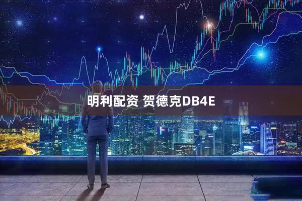 明利配资 贺德克DB4E