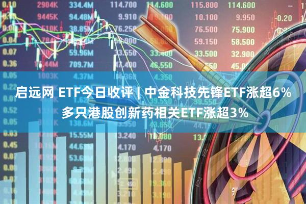 启远网 ETF今日收评 | 中金科技先锋ETF涨超6% 多只港股创新药相关ETF涨超3%